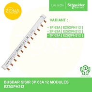BUSBAR COMB / COMB BUSBAR SCHNEIDER 3 PHASE 3P 63A EZ9XPH312 Original