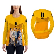 BTS Adult Women's Long Sleeve Fullprint Jersey