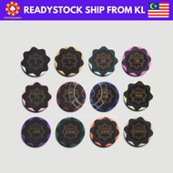SLOWPLAY Nash Clay Poker Chip Set Texas Holdem Professional Casino Grade [READY STOCK]