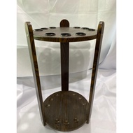 9 HOLES CUE RACK CIRCLE/LAGAYAN NG TAKO