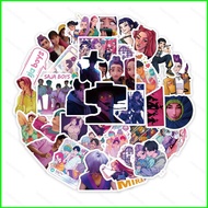 BH2 74PCS/set K-Pop Demon Hunters Saja Boys Jinu cartoon waterproof stickers HB2