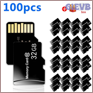 GIEVB 100ชิ้น/ล็อต Memoria Card Sd/tf Flash Card 16GB 32GB 64GB การ์ดความจำ4GB 8GB สำหรับโทรศัพท์/พีซี/กล้อง Exterme พิเศษสำหรับเป็นของขวัญ QIOFD
