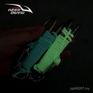 316 Diving Hook Dual-flow Corrosion-resistant Hook SSASLG12 Stainless Steel Flow Hook Safety Rope Di