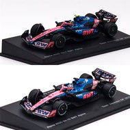Spark 1:64 ALPINE A525 NO.10 BWT ALPINE FORMULA GP2025 Diecast Model Car