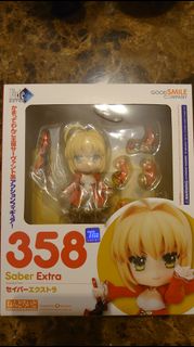 全新 日本GSC 358 黏土人 #358 Saber Extra