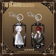The Hundred Line Last Defense Academy Aotsuki Eito Keychains Anime Pendant Keyri