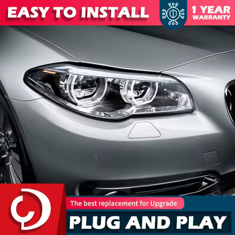 Car Styling Head Lamp for F10 Headlights 2010-2016 520i 525i 530i F18 F11 LED Headlight DRL Hid Bi X