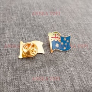 Country Flag Pin Flag Pin Flag Pin AUSTRALIA AUSTRALIA - Various Hats