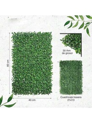 10 pzs Tupid Follaje Artificial Verde 60x40cm