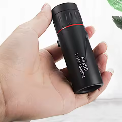 Agnicy 99x99mm High-power HD Mobile Phone Camera Monocular Low-light Night Vision Non-infrared Pocke