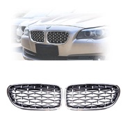 Car Front Bumper Grilles Diamond Kidney Grill For BMW 5 Series F10 F11 F18  10-16