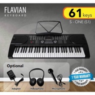 (Used) Flavian S-One 61 Keys Digital Piano Keyboard S-1 (Piano Only, no microphone or Adapter)