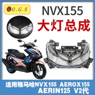 Promotion Suitable for Yamaha NVX155 AEROX155 AERON125 V2 Generation Headlight Assembly Headlight He