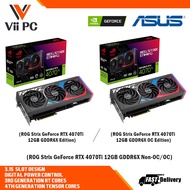 ASUS NVIDIA ROG Strix GeForce RTX 4070Ti 12GB GDDR6X Non-OC/OC Edition 4070Ti 4070 Ti RTX4070Ti RTX4
