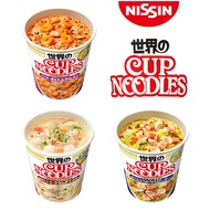 日本 日清杯麵 泰式酸辣(冬陰功)/羅勒大蒜海鮮/奶油蛤蠣濃湯 輸出圖
