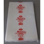 MDPP 08 / 8 x 12 inch Oxium Clear MDPP 08 (0.08mm) Plastic Bag - 180pcs / Thick MDPP Transparent Bag