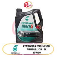 Petronas Mach 5 Plus 10W30 3L Engine Motor Oil Fluid