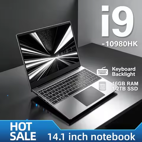 Intel i9-10980HK 14.1 Pro Notebook 8C16T 2.4-5.3GHz 16MB Cache 45W 32GB DDR4 2TB NVMe SSD Gaming Lap