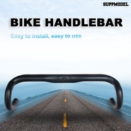 [SM]Lightweight Carbon Fiber Bicycle Bent Handlebar Drop Handle Bar for Road Bike