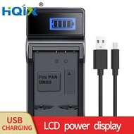 HQIX Suitable for Panasonic DC-FZ82 FZ80 FZ48 FZ100 Camera DMW-BMB9E Battery Charger