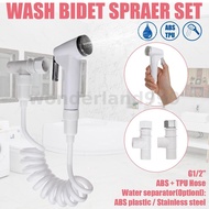 1 Set Handheld Toilet bidet sprayer Stainless Steel Hand Bidet faucet for Bathroom hand sprayer shower head self cleaning Home