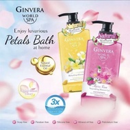 🔥Ginvera World Spa Lemongrass Refreshing Petals / Alpine Rose Nourishing Petals Shower Gel 600ml