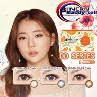 (2 PCS) Blincon DD 3 Months Lens Disposable  Cosmetic Color Contact Lenses Months Lens 1/3