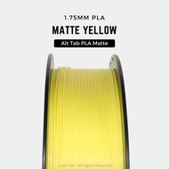 (Local Stock) Matte Yellow PLA Filament 1.75mm 1kg for 3D Printer/Printing Alt Tab BAMBU AMS CREALIT