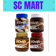 [SC] Delfi Choco Spread Jam 350gm  (Hazelnut/DoubleHazelnut/Hazelnut & Milk)
