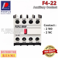 Auxiliary F4-22 Contactor Contactor Contactor 2NO 2NC People