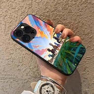 Horses for luck Glass Phone Case For iPhone 17 16 Pro Max 17Air 15 Pro Max 14 13 12 11 phone Cover