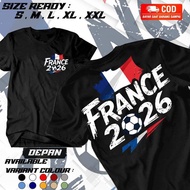 FIFA WORLD CUP GOLD 2026 Distro เสื้อยืด FOOTBALL FRANCE WORLD CUP FOOTBALL FIFA World Cup 2026