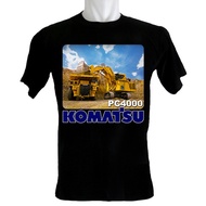 KATUN Kaoskaoscorp - Komatsu PC 4000 T-Shirt - Cotton Material - O-Neck - Sizes 3XS to 3XL - Many Co