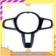 【W】For     M3  G30 G31 G26 G03 G04 G07 G07 G8 G87 G80 G82 Carbon Fiber Steering Wheel Decorative Fra