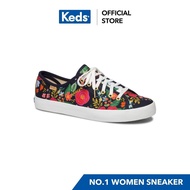 KEDS WF62895 KEDS X RIFLE PAPER CO. KICKEDSTART WILD ROSE Women's Lace-up Sneakers Rose Pattern hot sale
