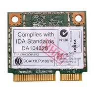 AR5B22 2.4/5GHz Dual Band Wifi Card 802.11Ac Bluetooth 4.0 Wireless WLAN Card for Lenovo Y400 Y500 Y