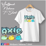 ℗AXIE Team customized T-Shirt Available in 3 color (Black, White, Gray)