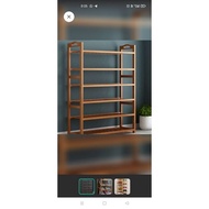 Rak kasut pallet pine