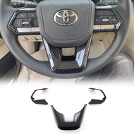 Hot Sale-2023 Toyota Land Cruiser LC300 Steering Wheel Decoration Sticker Interior Modification Acce
