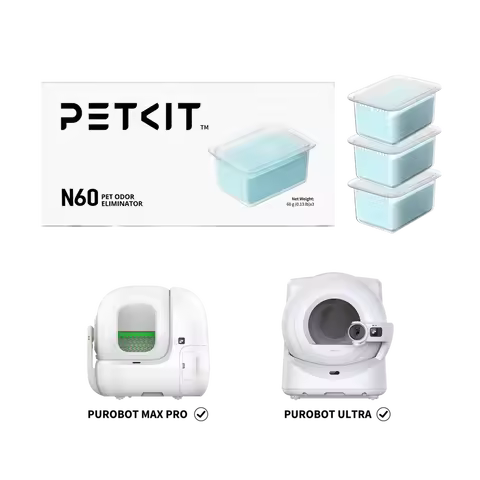 Petkit Pet Deodorizer N60, designed specifically for the PUROBOT Ultra Automatic Litter Box, for lit