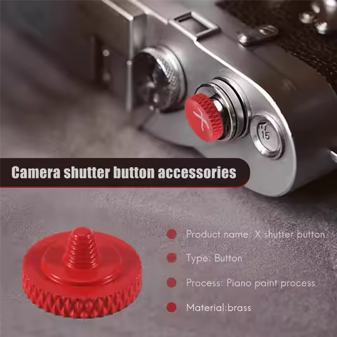 Suitable for Fujifilm X100V X100F X100S X30 X10 XT30 XT20 XT10 XT4 XT3 XT2 XE3 XE2 Camera Shutter Bu