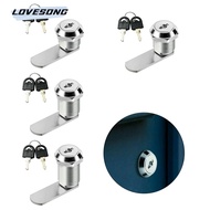 [DL] Cam Lock Security Lock 16-30mm Cam Lock Door Mail Box Furniture Locker 2 Key