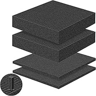 ToLanbbt 4P Pick and Pluck Pre Cubed Foam, 2 Size Customizable Pick Apart Foam Polyurethane Sheets I