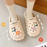 crocs รองเท้าครอส รองเท้าครอสแท้ รองเท้าแฟชั่นใหม่ ins 2021 รองเท้าแตะสำหรับผู้หญิง