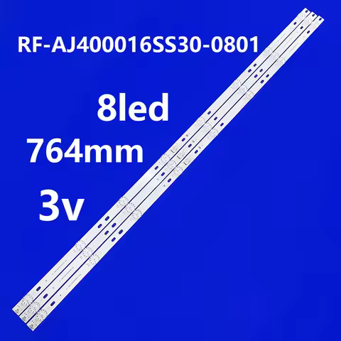 3PCS Led backlight strip for LC-40UK7252E 40BJ5EA RF-AJ400016SS30-0801 A1 CRH-P40KP35350308931
