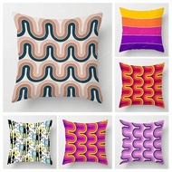 Nordic fall home decor autumn throw pillow case sofa Cushion cover modern 45x45cm 45*45 50x50 60x60c