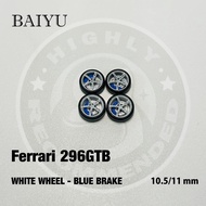BAIYU 1/64 Model Car Wheels  -  Ferrari 296GTB