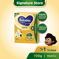 Bebelac Gold Soya 3 Vanila Formula Soya Bubuk 700gr