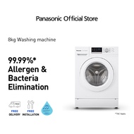 Panasonic NA-128XB1WSG 8kg Washer Washing Machine with Hygiene 60°C/90°C