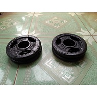 4 2kg cast iron dumbbells with large holes (50 pieces)